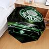 1PC Green And White Passion Printed Umbrella Folding Umbrella, Automatic Umbrella 8-Frame for Travel, Camping Fan Gifts Christmas Gifts