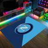 Napoli FC Design Crystal Velvet Carpet Cozy Non?Slip Printed Rug For Bedroom Living Room Entrance