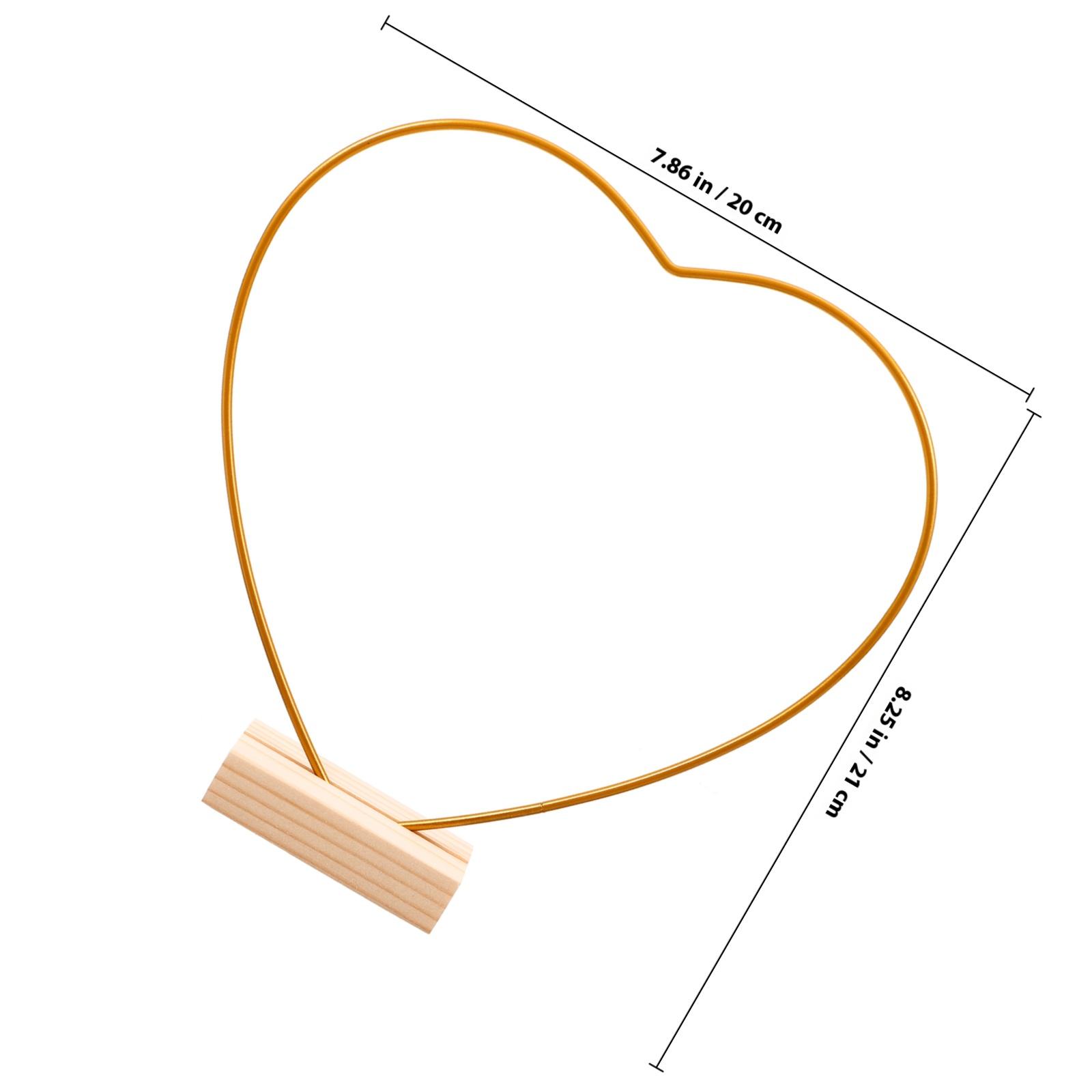 

1 set 1 Set Diy Floral Hoop Desktop Wreath Frame Sturdy Metal Ring For Wedding Decoration Centerpiece Craft Party Decor Supplies