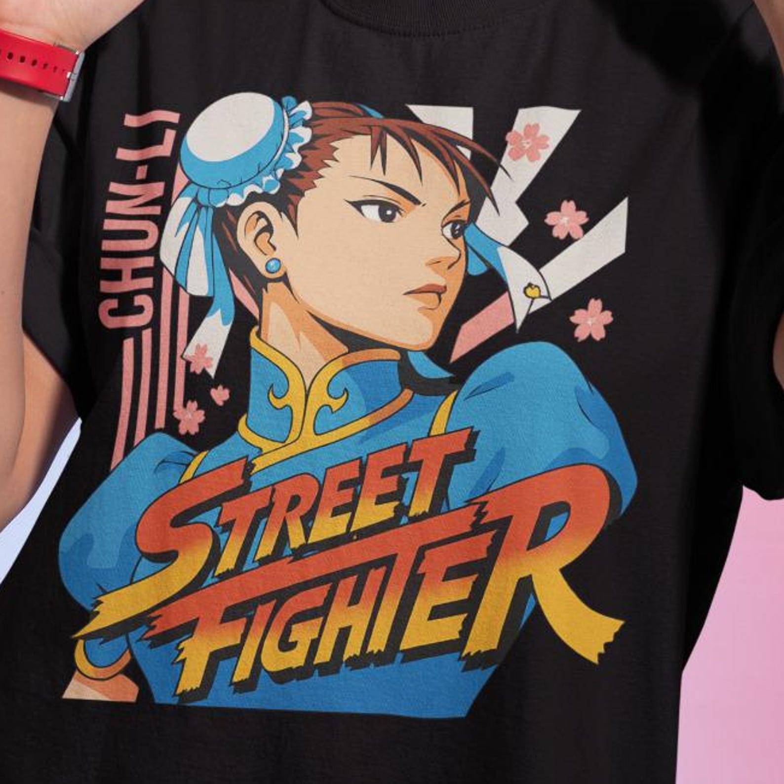 Chun Li Portrait T-shirt - Super Turbo Unisex Tee XL