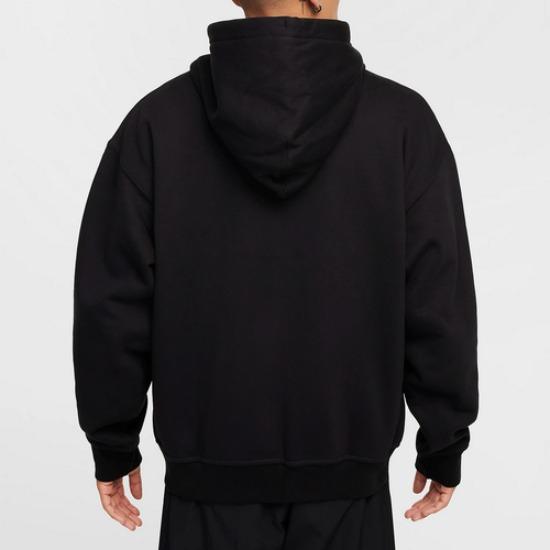 Nike Solo Swoosh Full-Length Zipper Versatile Hooded Jacket FZ1165-010