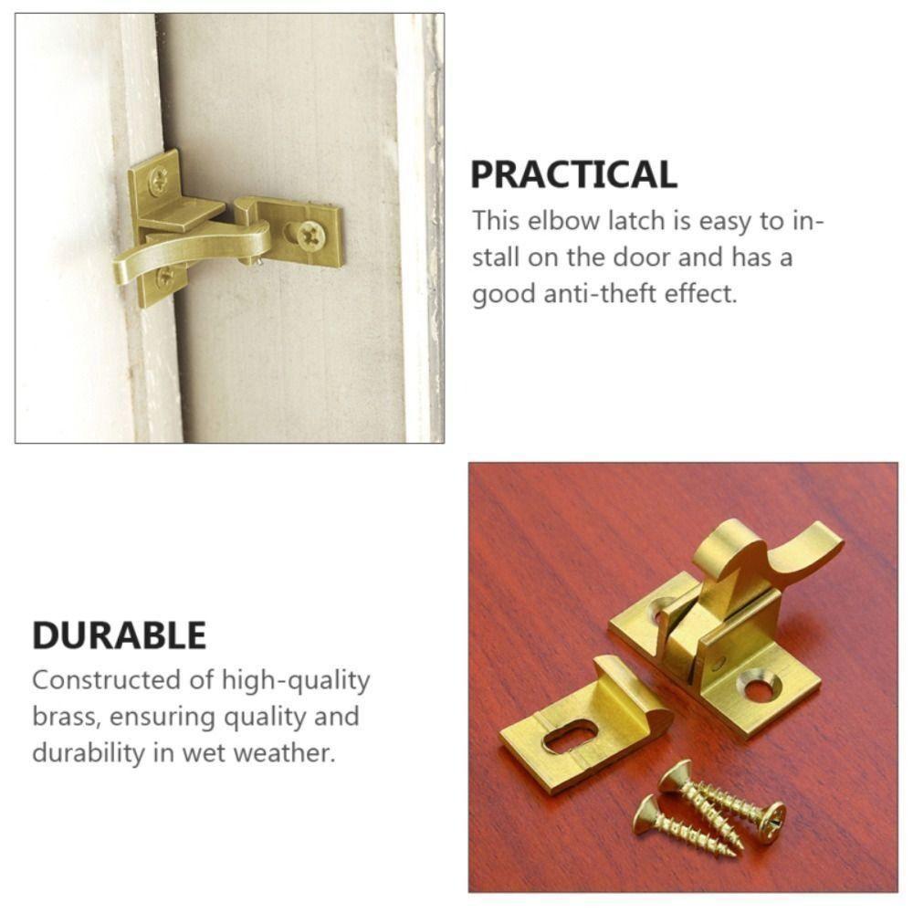 Low Noise Door Elbow Buckle Home Improvement Door Catch Retro Bird Latch Lock  Window
