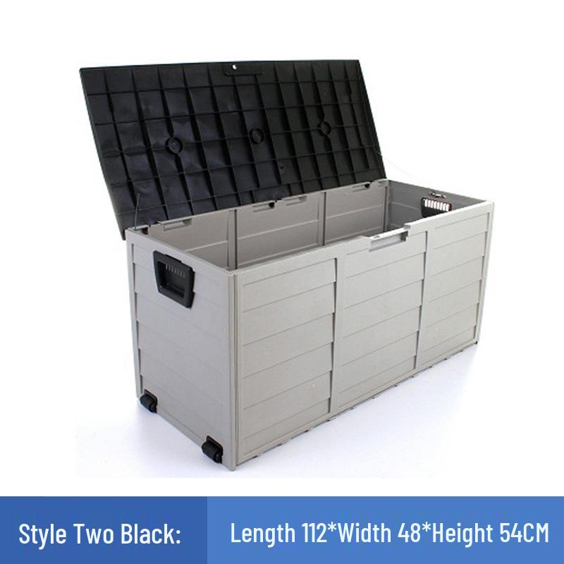 Waterproof Outdoor Storage Shed for Balcony and Garden Tools