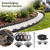 Bordure de Jardin en L pour Pelouse pour Aménagement Paysager, Séparation de Limite, 5 Mètres