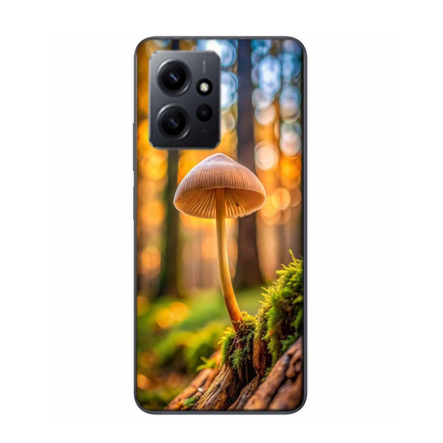 

Fungal Aesthetics Phone Case For Redmi Note 14 15 Pro 5G 13 12 Pro Plus 11 11T 11E 11S 10 Pro 10S 9 9S Cover Cell Clear TPU Capa Note 14 Pro Plus