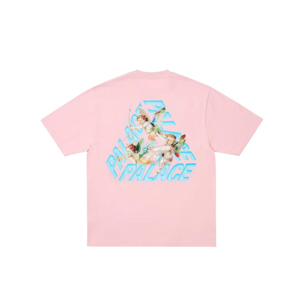 Palace Cherub P-3 T-Shirt Lush Unisex Tops Pink P29TS168