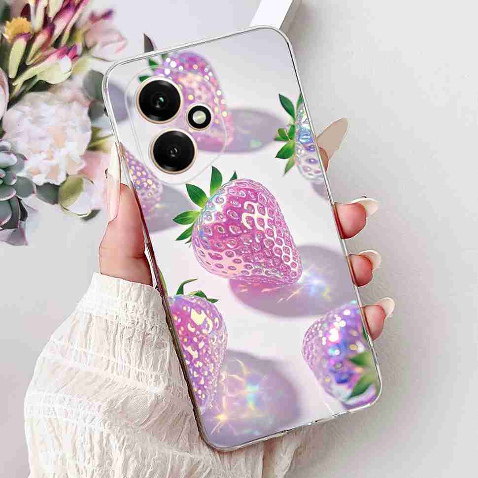 For Honor 400 5G 6.55" Case DNY-NX9 Cartoon Cat Girl Love Soft Silicone TPU Cover For Huawei Honor 400 Global Phone Cases Bumper