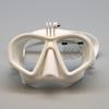 Low Volume Freediving Mask, Tempered Glass Lens Soft Silicone Waterproof Diving Gear for Snorkeling Spearfishing