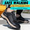 Breathable Work Safety Shoes,Labor Shoes With Steel Toe Smash-proof,Men Working Shoes Non-slip Building Safety Boots