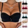 Sutien push-up pentru piept mic pentru femei, lenjerie de corp cu sârmă cu fluture brodat, anti-alunecare, sutien sexy pentru femei la modă