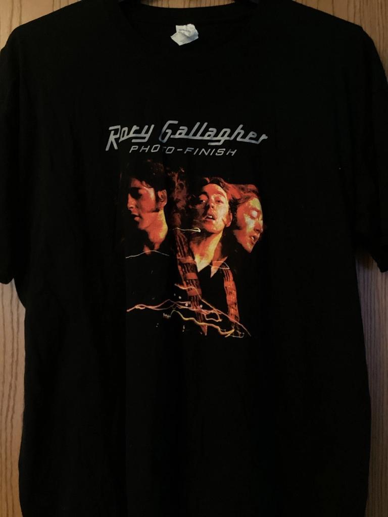 Rory Gallagher - “Photo-Finish” - Black Shirt - 3XL