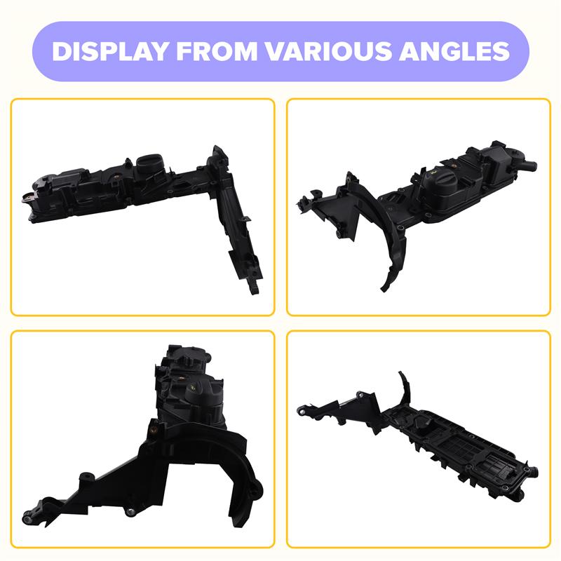 AV6Q-6K271-AA 1685815 Cylinder Head Valve Cover For Ford Focus C-Max Fiesta Fusion Transit Ecosport AV6Q6K271AA 28448128