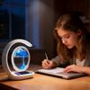 Wireless Charger Moving Sand Lamp Decor Magnetic Charger For Office Bedroom Table Night Bathroom Home Sensory Meditation