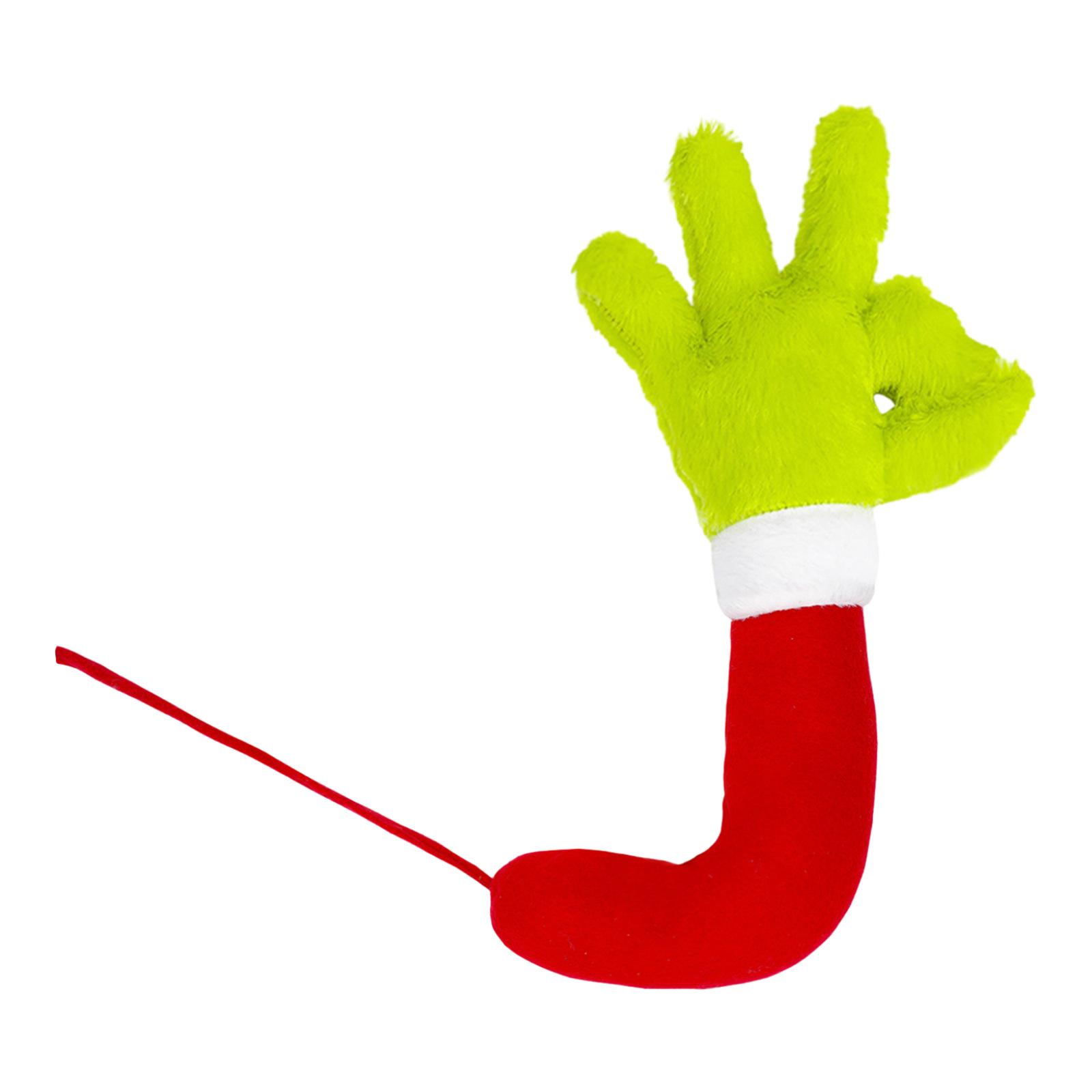 Grinch Green-Haired Christmas Elf Ornament – Tree Decoration Doll