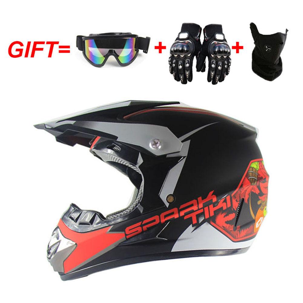 Off-road Motorcycle Helmet Full Covered Engineering Plastic Helmet