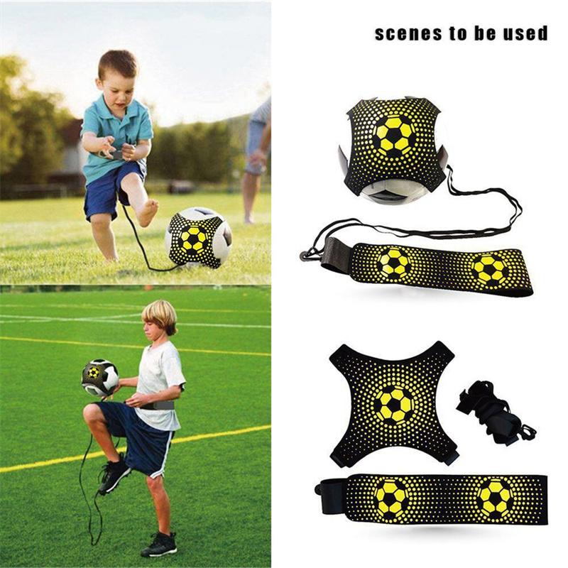 Outdoor Sports Toy Ball With Elastic Swing Football Training Auxiliary Package Physical Exercise Personal Skills Practi Straps