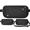 Travel Waist Bag Money Belt Slim Passport Holder RFID Blocking Travel Invisible Pouch Protect Cash Credit Cards Travel Documents