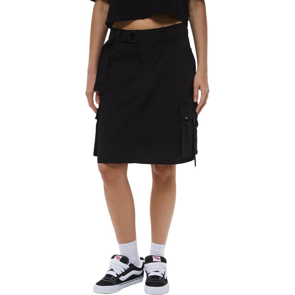 Vans Cargo Short Skirts Women's Black VN000M9KBLK