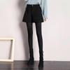 Women's 2023 High-Waist Woolen A-Line Shorts - Autumn/Winter Fashion, Wide-Leg, Loose Casual Fit for Outerwear with Boots