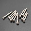 Pack of 10 Guitar Screw Kit for Electric Guitar Bridge Screw Neck Plate Mounting