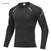 Men's Quick-Dry Compression Running & Basketball Long Sleeve Sports Tights