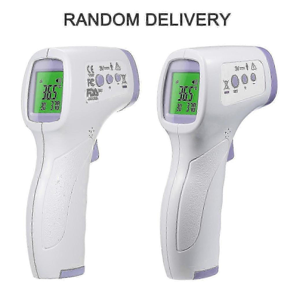 Digital Forehead Thermometer Non-contact Infrared Temperature Measurement With Color Backlight For Kids Children And Adults