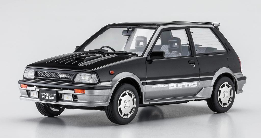 Hasegawa 1/24 Toyota Starlet EP71 Turbo S (3-door) Mid-Model Plastic Model Kit 20559