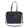 Bolsa de Ombro Bolsa Tote compatível com A4 Couro Azul Marinho Feminina 35H0GKFT9T Usada