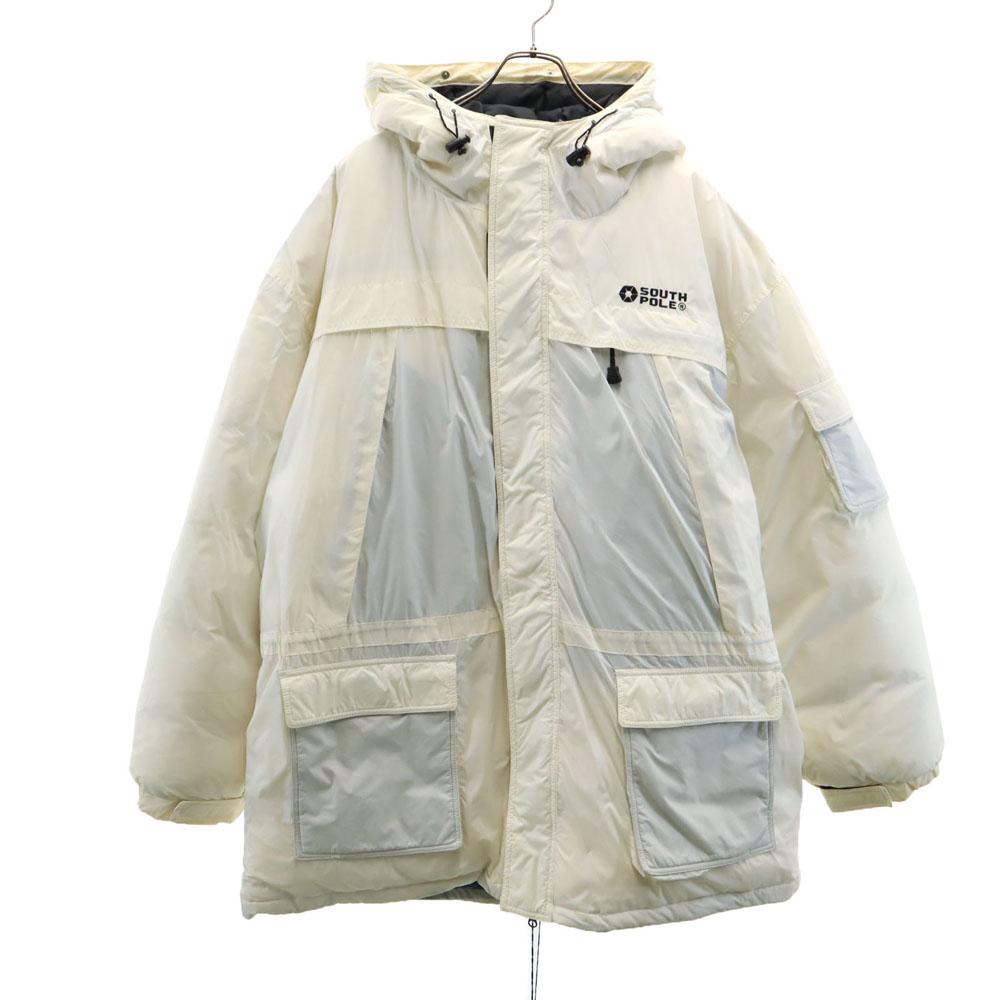 

SOUTH POLE пуховик XXL белый Большой размер Мужской Б/у