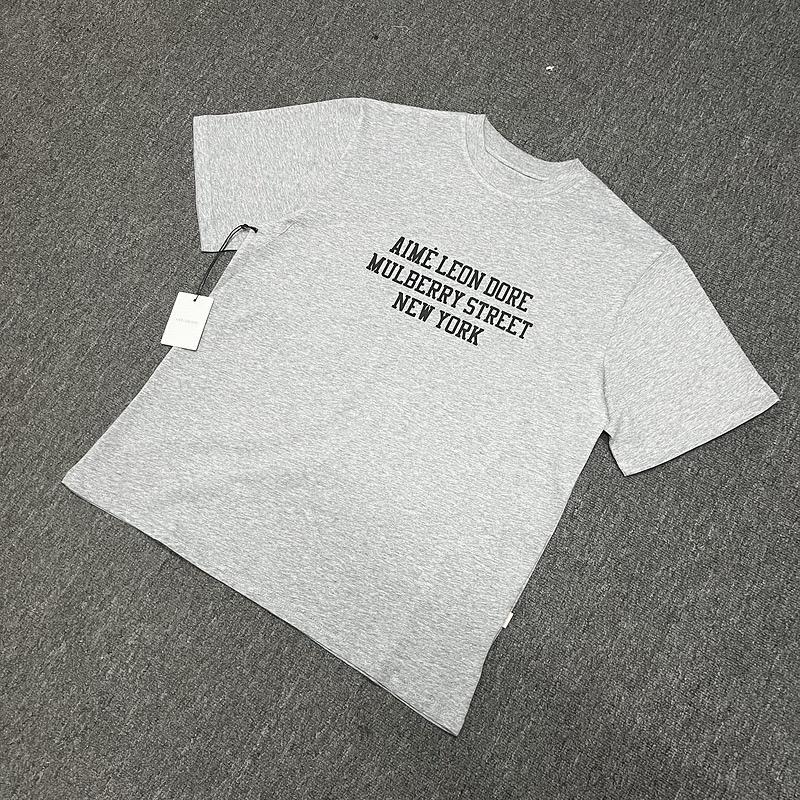 Amerika Stil Kurzarm Druck T-Shirt Herren Damen Slim Fit Rundhals Oberteil Lässig Baumwolle Basic Alltags-Tee