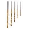 10/50Pcs 1/1.5/2/2.5/3mm Titanium Coated Drill Bits HSS High Speed Steel Drill Bits Set Tool Power Tools