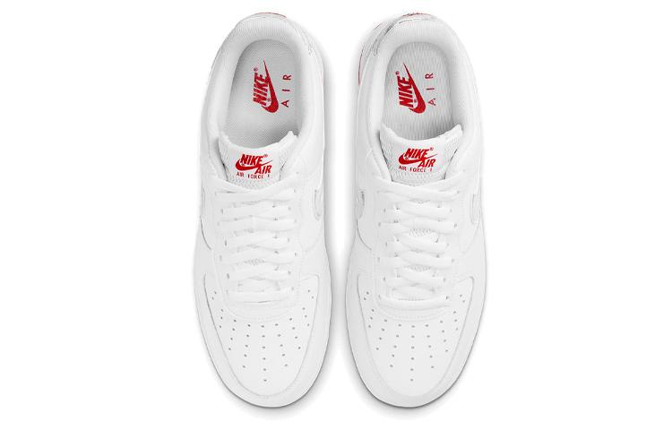 Nike Air Force 1 Low Topography Pack White University Red DH3941-100