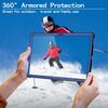 Kickstand Armor Case for Samsung Galaxy Tab S10 FE Plus 2025 13.1 Inch SM-X620 SM-X626B Heavy Duty  Cover With Shoulder Strap