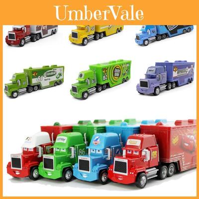 Voitures Colorées Mack Lightning Mcqueen King Jackson Storm Camion de Course Jouet Pour Enfants