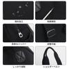 NOTAG Women's Nylon BackpackShoulder Bag, Large Capacity, Round Shape, Suitable for Girls, Crossbody, 2-Way, Shoulder, Handbag, Mini Backpack, Small,