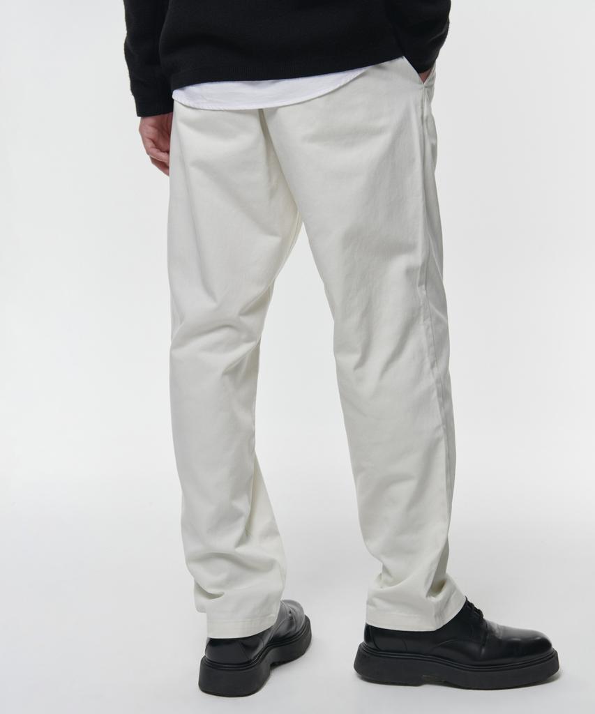 MUSINSA STANDARD One-Tuck Regular Fit Chino Pants [Cream]
