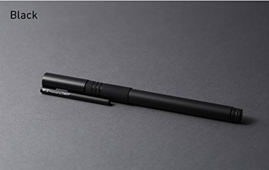 Deff Signo Extra Fine Series Pen Jacket Aluminum Jacket Case Sold WIZ Black Uni-ball (Pen Separately) (WAC-UNISIG01BK)
