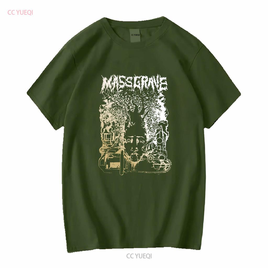 MASS GRAVE Band T Shirt UNHOLY Punk Rock TE5621 Long or Short Sleeves Vintage Washed Comfortable Versatile Stylish Homme