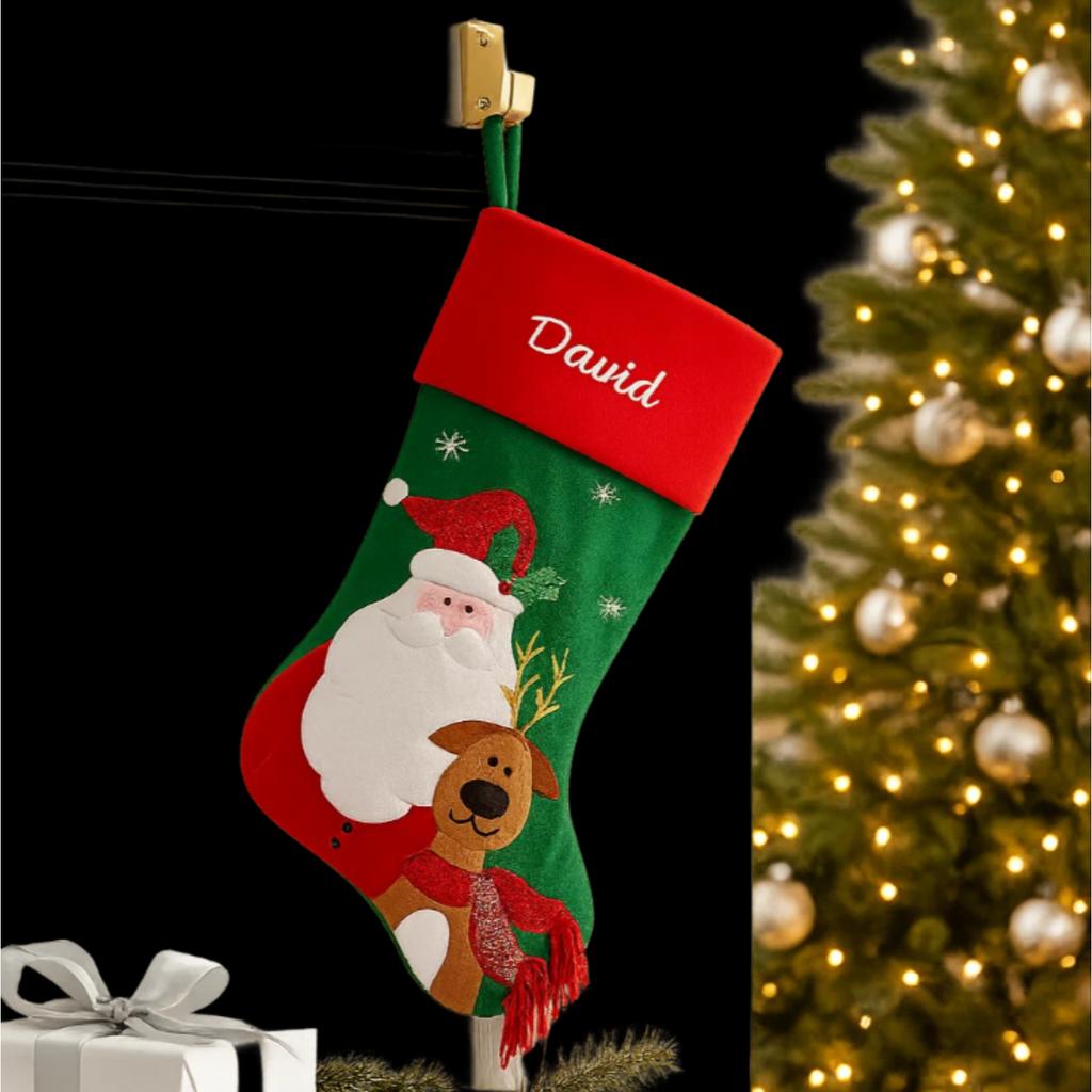 Weihnachtsstrümpfe – Festliches Weihnachtsmann- & Design