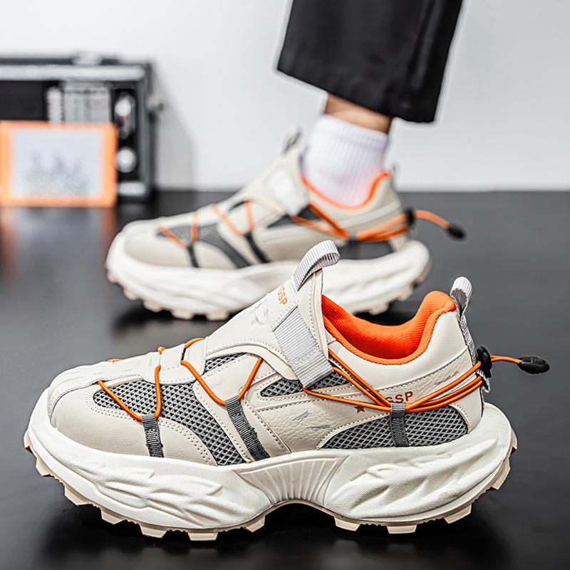 Mode CYYTL Herrenschuhe Sneaker Lässig Atmungsaktiv Outdoor Sommer Wandern Tennis Mode Sport Laufen Luxus Plateau Designer Slipper