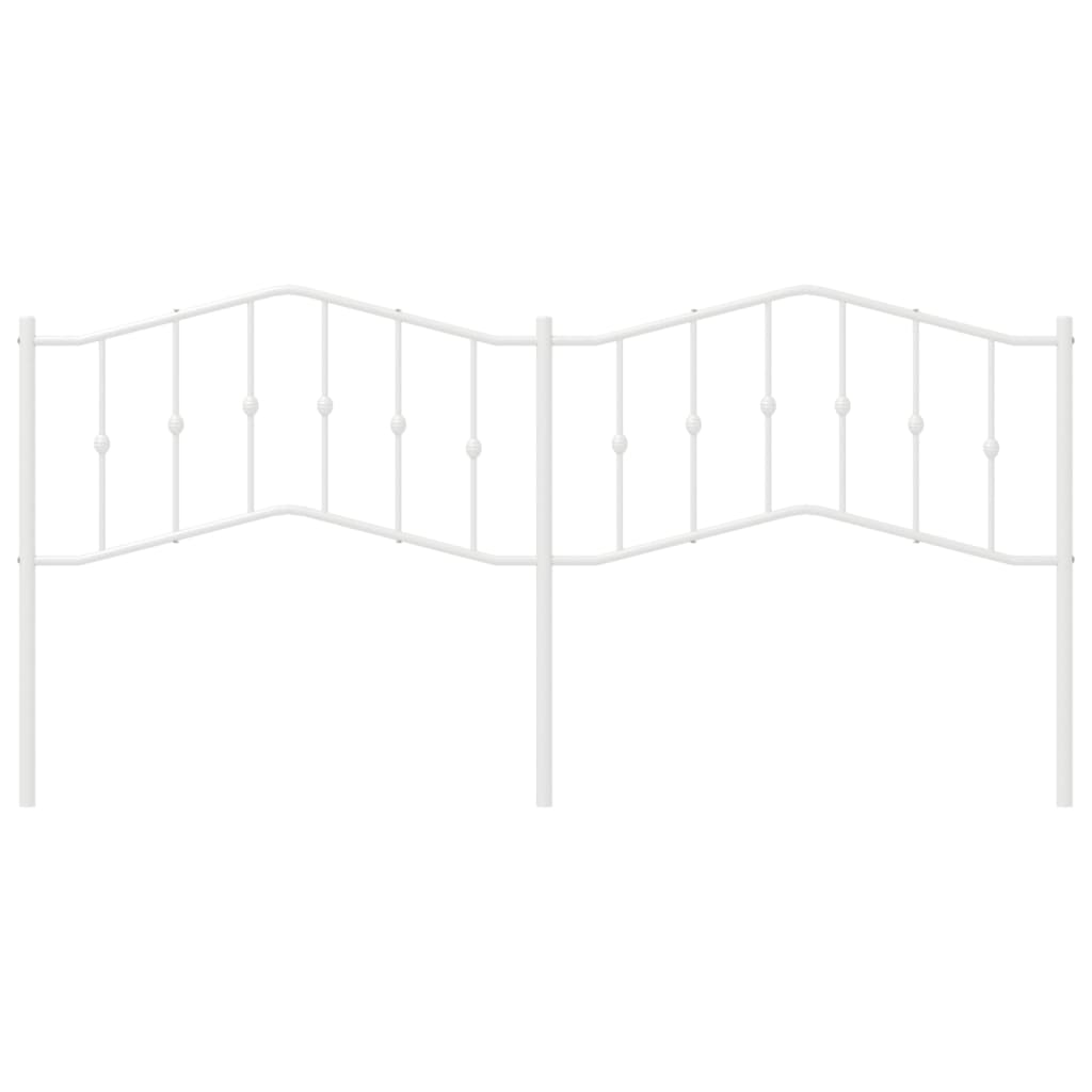 Replacement Headboard Metal White 200 Cm