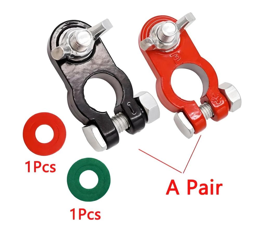 Battery Terminals 6V, 12V, 24V - Set Off-Road