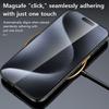 Genuine Cowhide Leather for Magsafe Phone Case for iPhone 15 14 Pro Max 15Pro 14Pro Full Protection Magnetic Back Cover