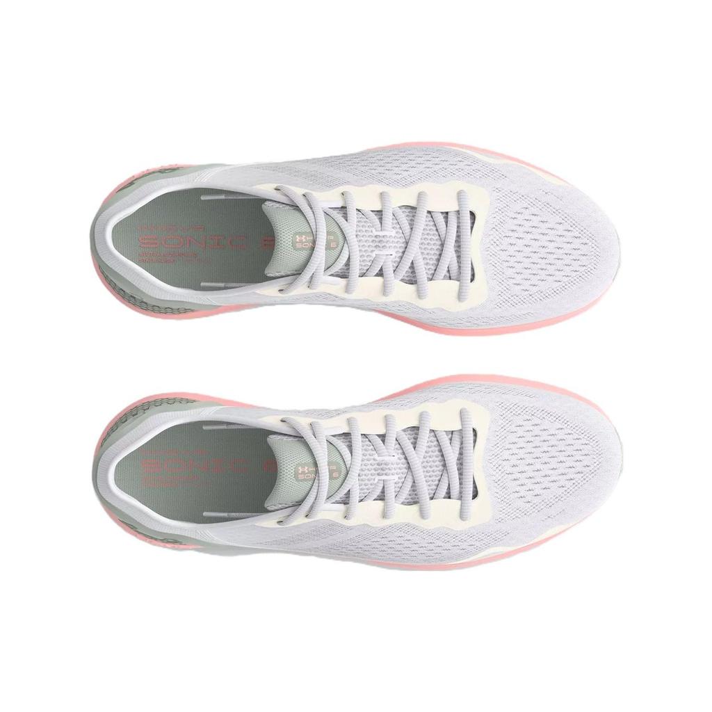 Under Armour Women's HOVR Sonic 5 White Olive Tint Grove Green 3026128-103