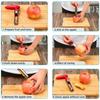 Stainless Steel Apple Corer Fruit Seed Core Remover Pear Apple Corer Seeder Slicer Knife Durable Kitchen Gadgets Vegetable Tools