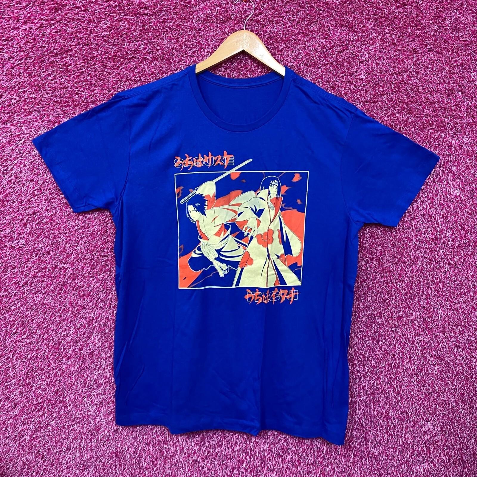 

Naruto Sasuke Blue Anime Tshirt size Extra Large XXXXL