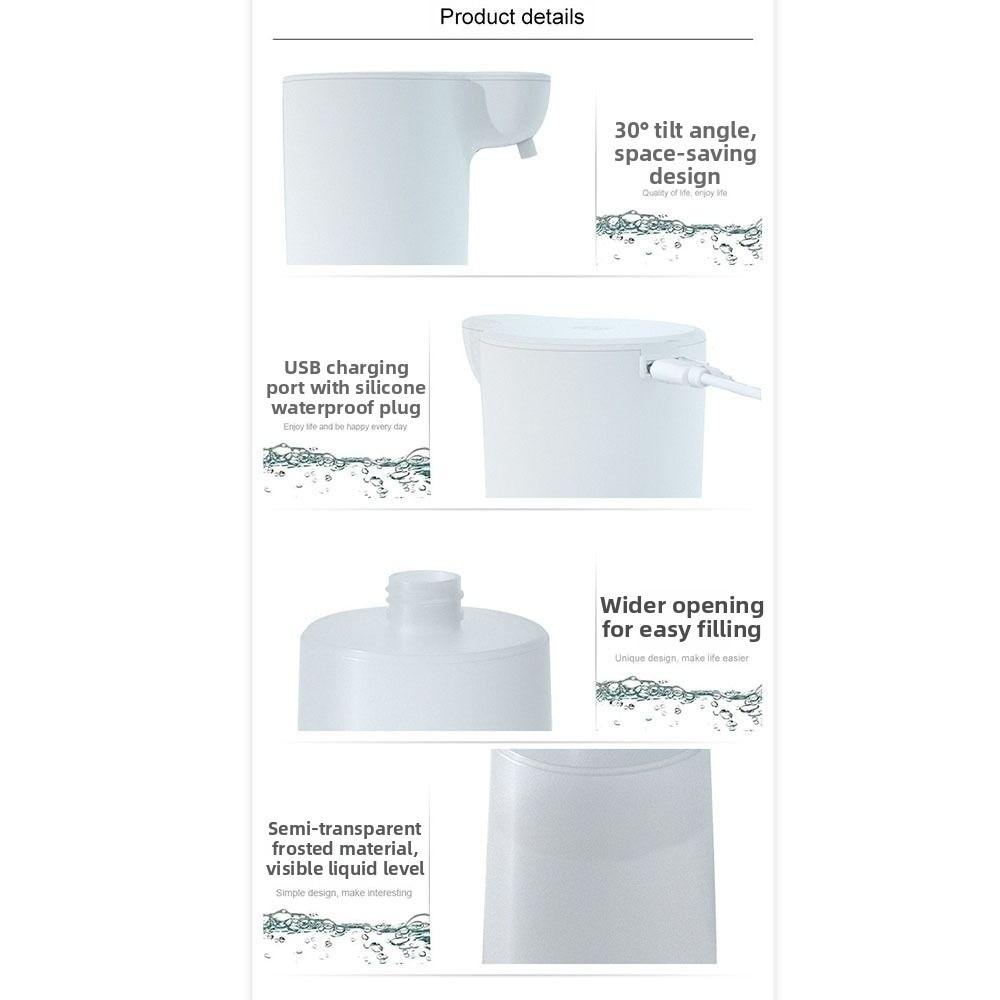 Adjustable Dispensing Automatic Induction Hand Washer Foaming Soap Dispenser Bathroom Use
