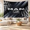 man truck Wall Tapestry, Soft Fabric Wall Hanging, Decorative Backdrop For Bedroom Home Wall Art
