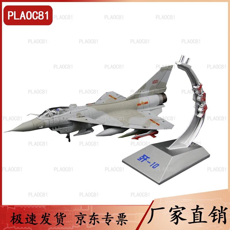 J-10 Fighter Jet Scale Model