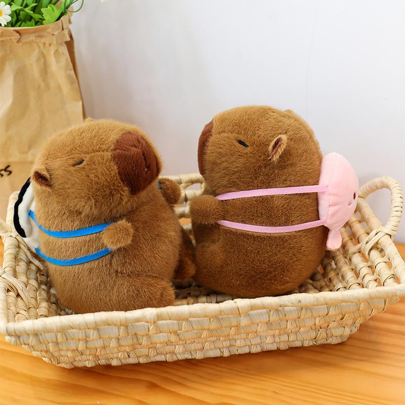 Plush Kapibara Cute Doll Cute Little Capybara Children Gift Grab Machine Doll